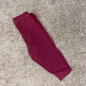 Maroon Leggings